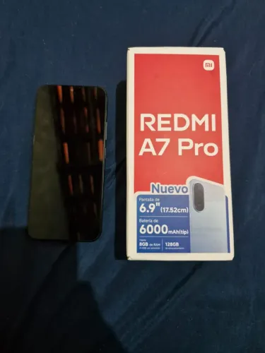 Smartphone Xiaomi Redmi A7 Pro 4+4gb Ram Virtual + 128gb, Preto