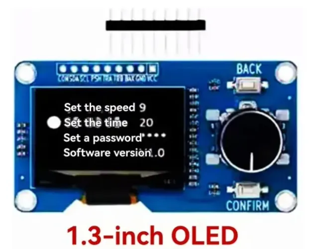 Display De Exibição Oled Com Módulo 1,3 Polegadas Automação  Automação Robótica COD-AM631 