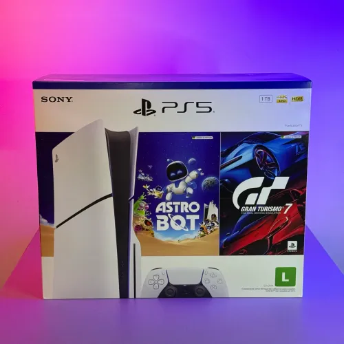 PS5 - PlayStation 5 Slim com leitor - lacrado