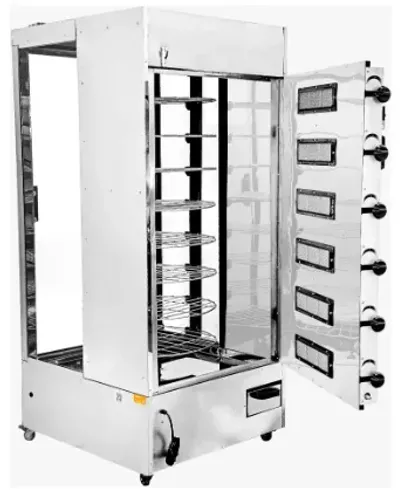 AL - MÁQUINA DE FRANGO BAILON 160KG - GIRATÓRIA
