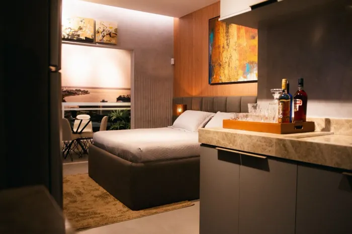 Studios Residenciais e Comerciais em Condomínio de Luxo Completo