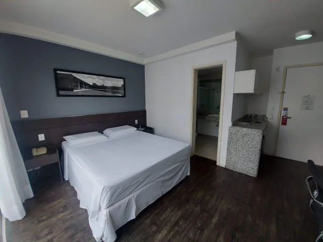 Apartamento residencial de 1 quarto com suíte à venda na Pampulha
