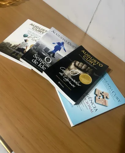 4 livros de Augusto Cury 