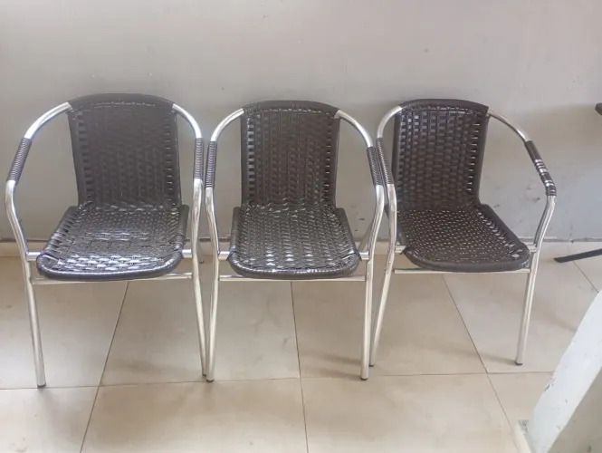 Cadeira de fibra