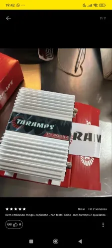Módulo Taramps 400w TS400x4 Canais