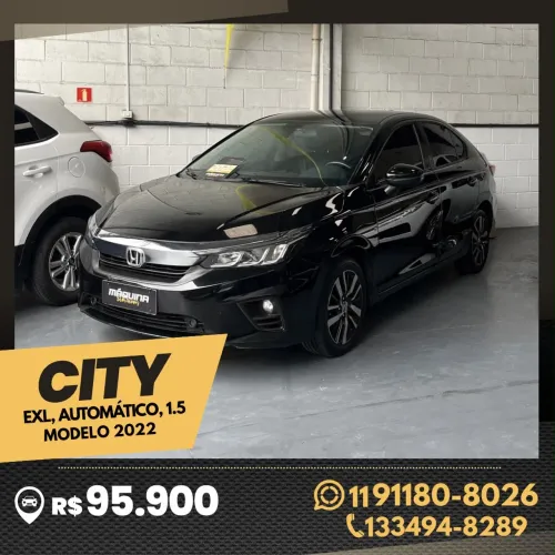 Honda City Sedan EXL 1.5 Flex 16V 4P Aut. 2022