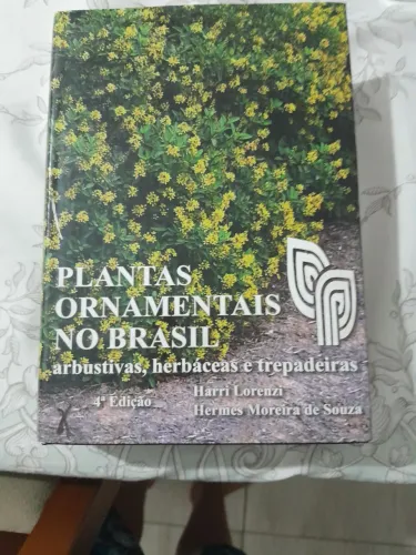 Livro Plantas ornamentais no Brasil