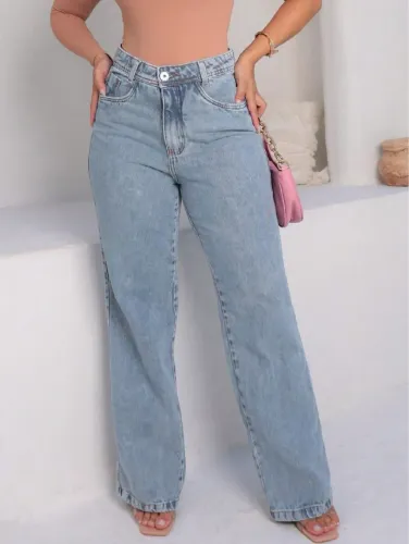 Calça Jeans Wide Leg - NOVA (nunca usada)