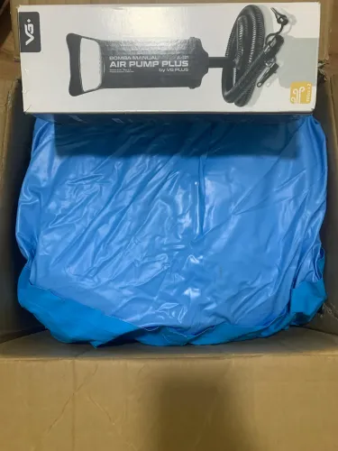 Piscina bestway 3700 litros + bomba manual air pump plus