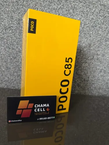 POCO C85 NFC 256GB/8GB RAM NOVO/LACRADO