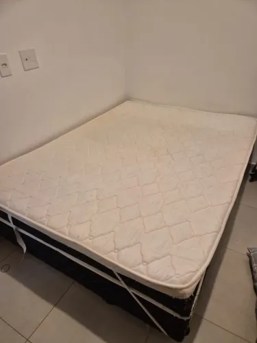 Cama box de casal com pillow top