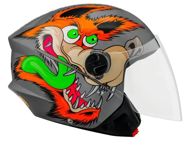 Capacete Aberto 60 Pro Tork Cinza Novo Lacrado Na Caixa