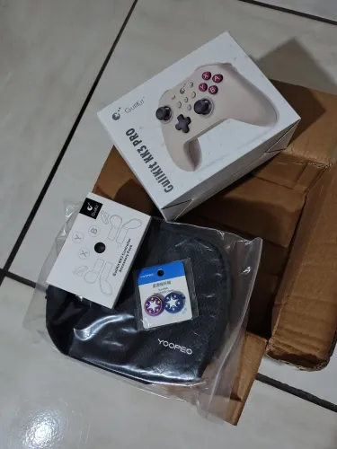 Controle Gulikit King Kong 3 Pro 1000hz C/ Bolsa E Acessório (Novo Lacrado)