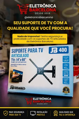 Suporte para TV Bi Articulado