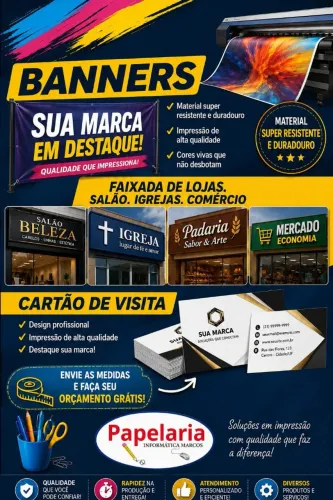 Banners Lonas Cartões