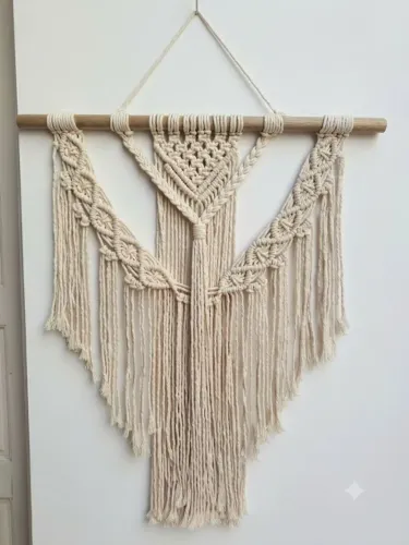 Macramê decoração parede