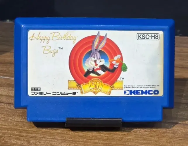 Jogo Happy Birthday Bugs Famicom Original