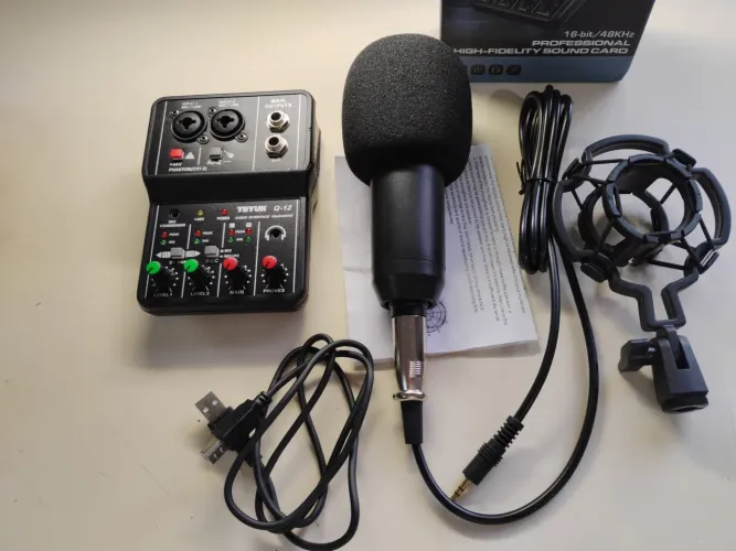 Sound card teyun q-12 (kit)