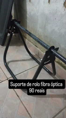 Suporte de rolo de fibra óptica 