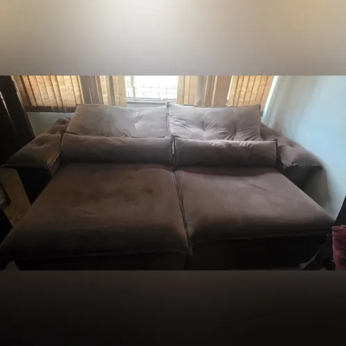 Sofá Retrátil e Reclinável 2.60 m - Muito Conservado - R$ 1500