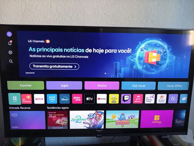 Tv LG Smart 32 polegadas