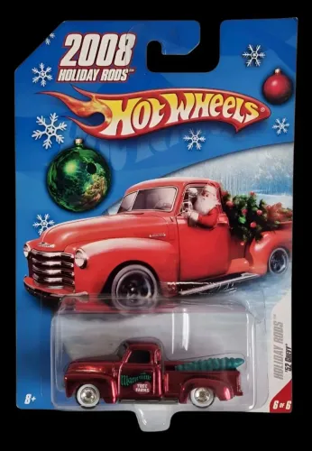 Hot Wheels 52 Chevy Holiday Rods 2008 