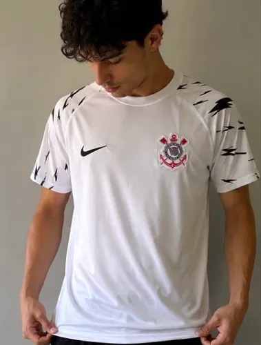 Camisa Corinthians Branca Tamanho G Usada
