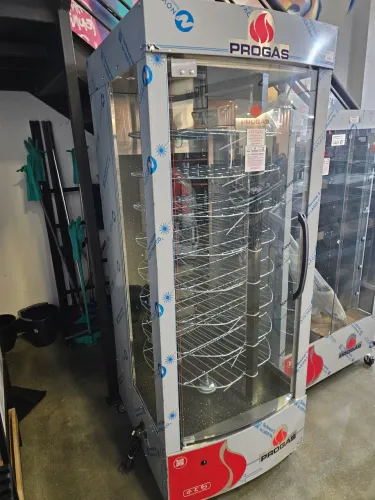 forno giratória multiuso a gás 128kg - novo