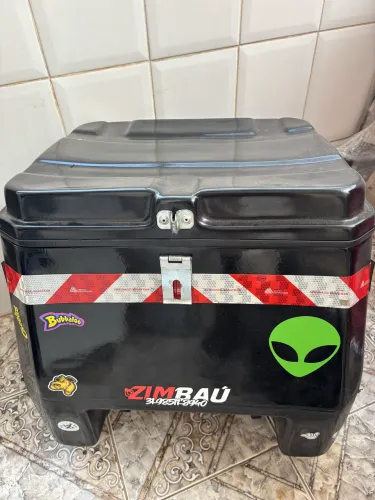 Baú para moto titan