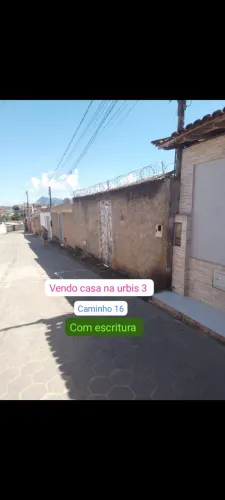 Vendo casa na urbis 3 em itamaraju 