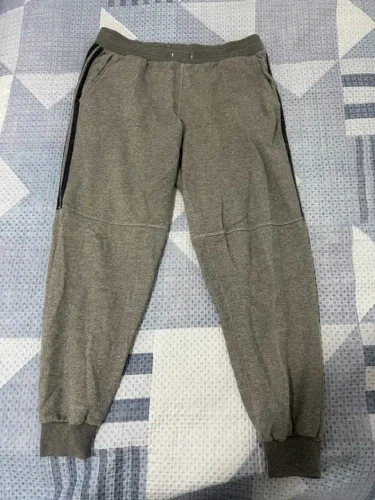 Calça Moletom Jogger Cinza Mescla Tam. M - Veneri
