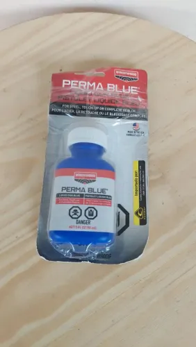 Perma blue<br>Marc<br>Birchwood Casey<br>Modelo<br>Perma Blue Liquido Oxidação A Frio