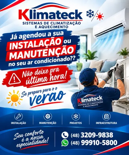 Instalação manutenção e venda de ar condicionado