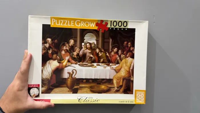 Quebra-cabeça Santa Ceia - 1000 peças 
