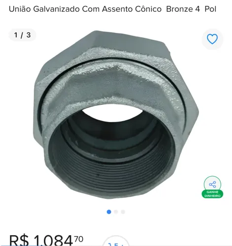 CONEXÕES FG DE 4 POLEGADAS