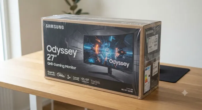 Monitor Gamer Samsung Odyssey 27" Quad HD 2K (Lacrado)