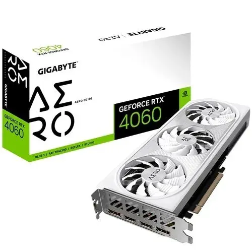 Placa de Vídeo Gigabyte GeForce RTX 4060 AERO