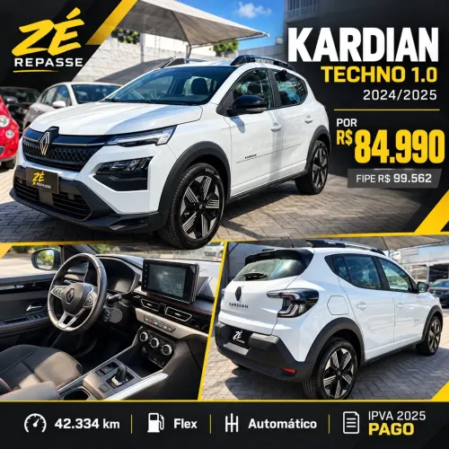 Renault Kardian Techno Flex 1.0 TB 12V 5P Aut. 2025