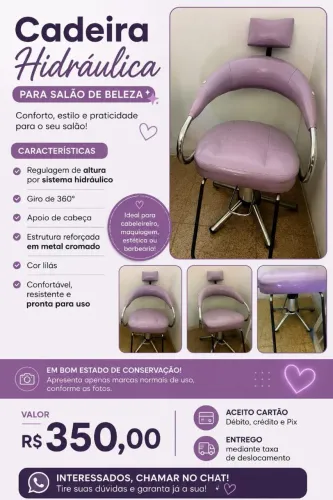 Cadeira Hidráulica