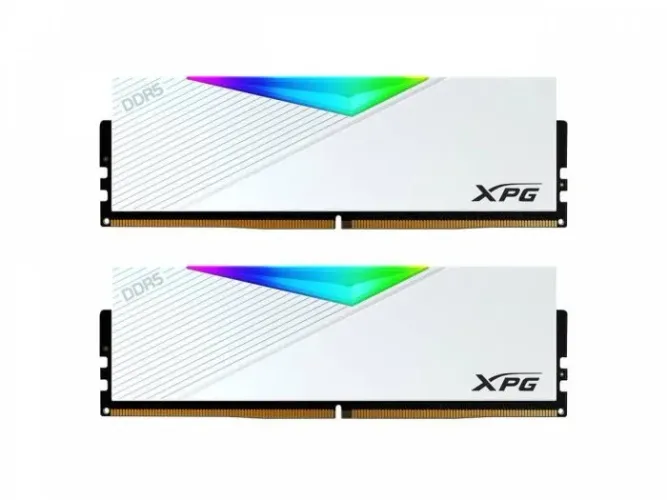 Memória RAM DDR5 32gb (2x16gb) 6000mhz CL30 ADATA XPG - PRETO E BRANCO