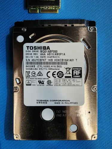 HD 2.5" Toshiba 500GB
