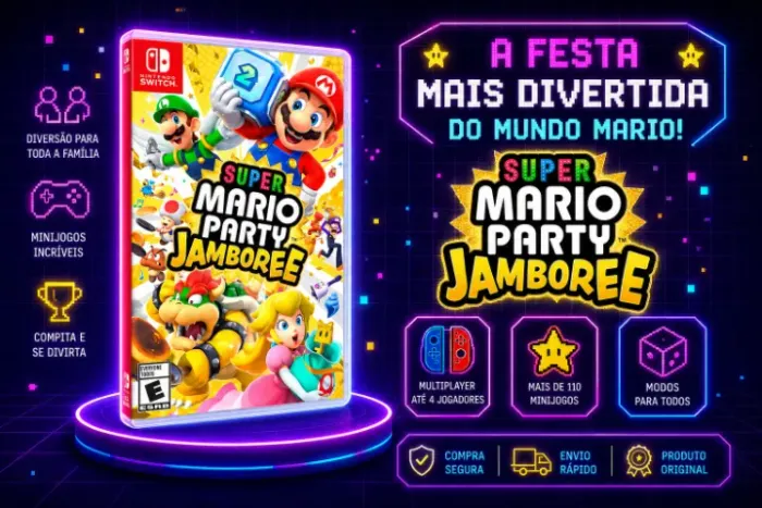 Super Mario Party Jamboree ( Nintendo Switch Mídia Digital )