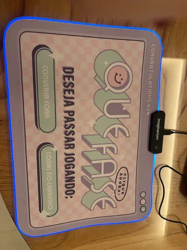 Mousepad com LED
