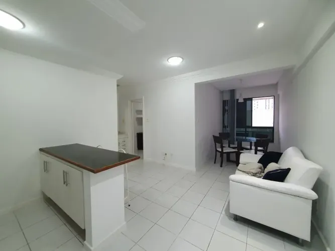 Apartamento 1 Quarto Mobiliado Em 41M² E 1 Vaga De Garagem Na Pituba. 1K4KOCJ
