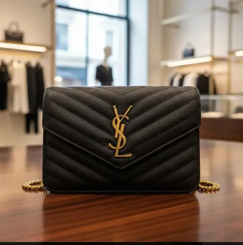 Bolsa Clutch Ysl Yves Saint Laurent Crossbody