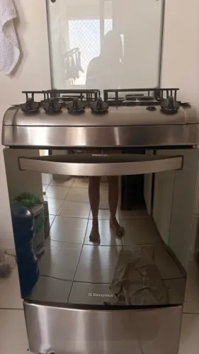 Fogão de inox 