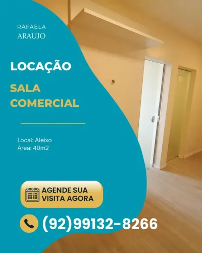 SALA COMERCIAL Local: Cond. Atrium, Aleixo próximo a SEFAZ.