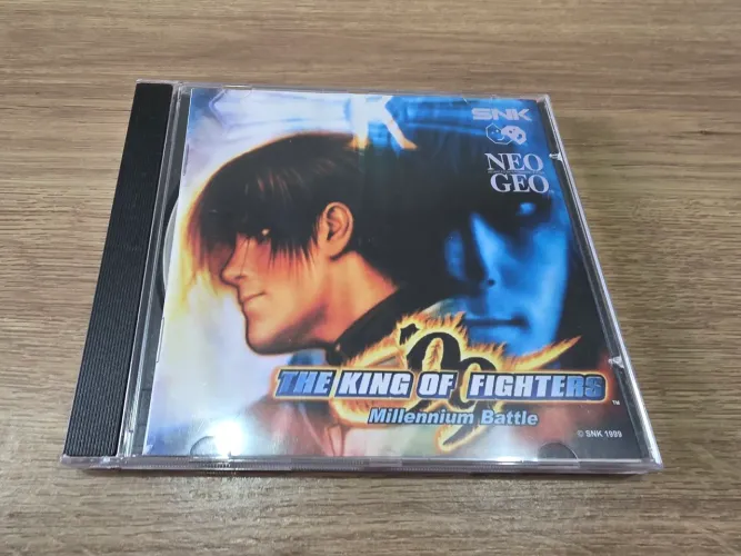 Jogo The King of Fighters 99 Millenium Battle Neo Geo Cd Prensado 