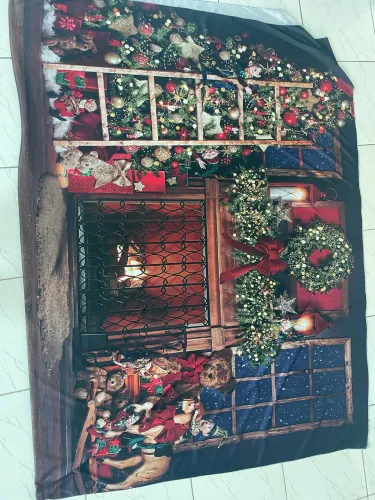 Painel fotográfico de Natal