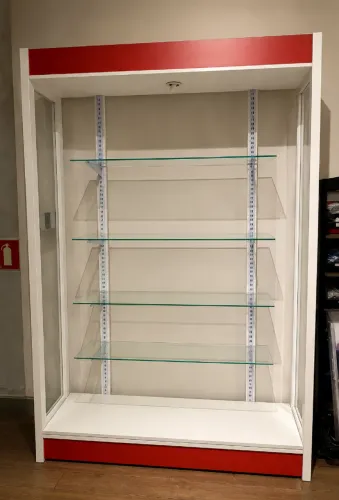 Expositor vitrine de vidro 150 x 220 Porta correr - aceito troca por guitarra baixo e game